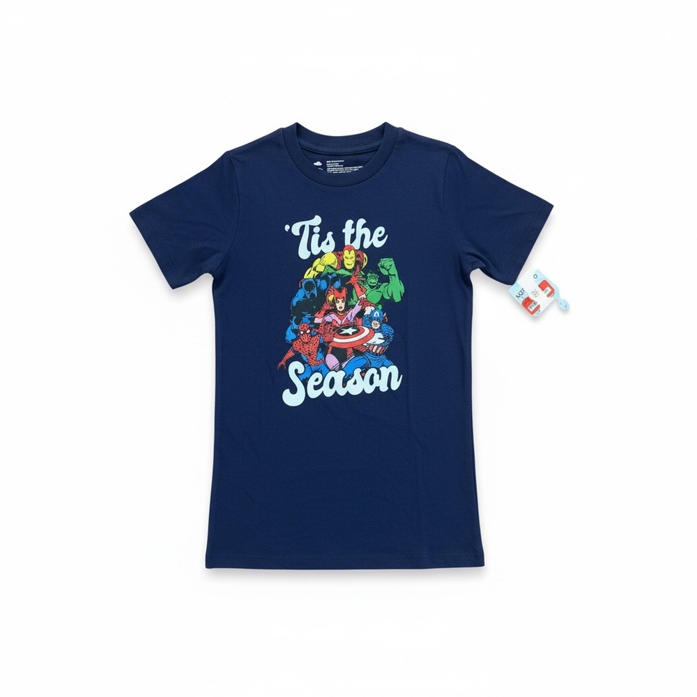 Superhero Graphic Kids T-Shirt - Blue size 5T - Picture 6 of 6